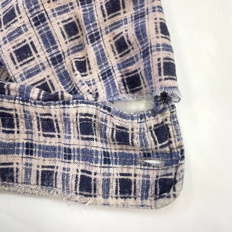 "junk boro" ～80's HADELL Print Flannel Shirt Lサイズ