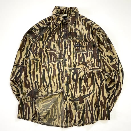 90's RATTLERS Real Tree Camouflage Shirt USA製