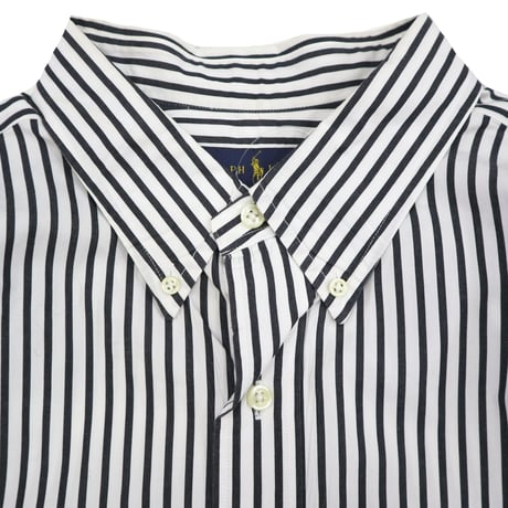 00's Ralph Lauren Stripe BD Shirt 2XBサイズ