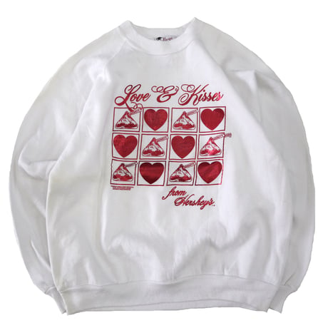 80's～ College Lane "HERSHEY'S" ラメ プリント スウェット USA製