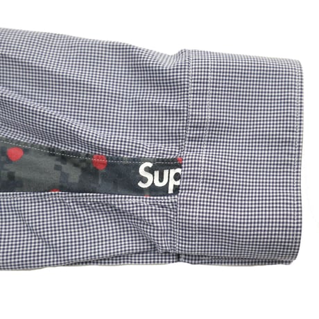 SUPREME×COMME des GARCONS SHIRT "Gusset Shirt" Lサイズ FRANCE製