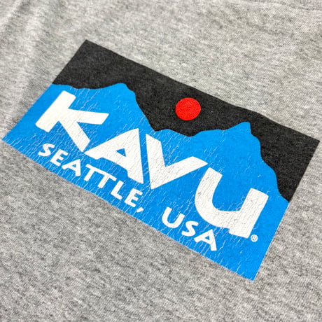 ～00's KAVU "Busy Livin" LS Tシャツ