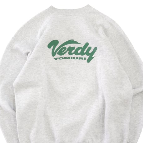 90's～ Fruit of the loom "YOMIURI VERDY" 両面 プリント スウェット Lサイズ