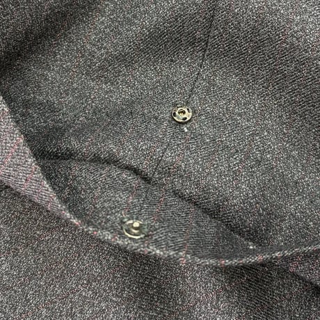 unknown 1tuck Wool Stripe Slacks (fits W30)