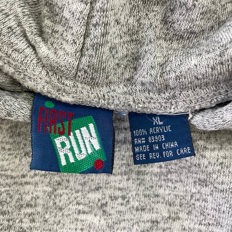 90's First Run Solid Sweat Parka XLサイズ