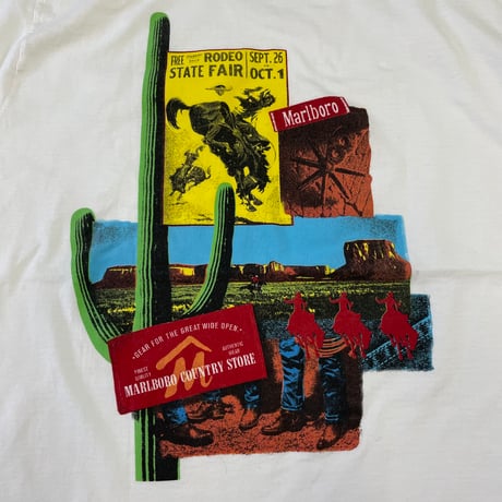 NOS 90's Fruit of the loom Marlboro "Cactus" Pocket Tee XLサイズ USA製