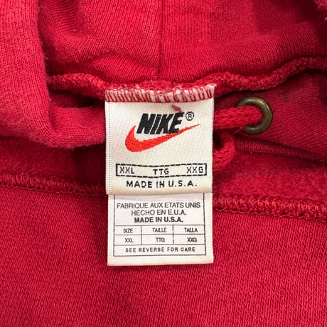 "Good Size" 90's NIKE "Embroidery Logo" Sweat Parka XXLサイズ USA製