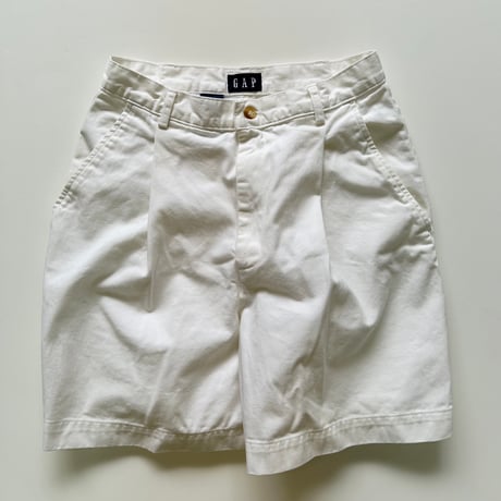 ～90’s OLD GAP "1tuck" Short Pants USA製 (fits W28)