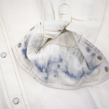 90's～ Wrangler "Bleach" Denim Western Shirt XXLサイズ