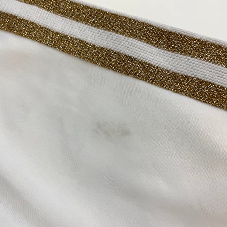 "Rare Color" 80's Adidas Track Jersey "Gold Lame" Mサイズ USA製