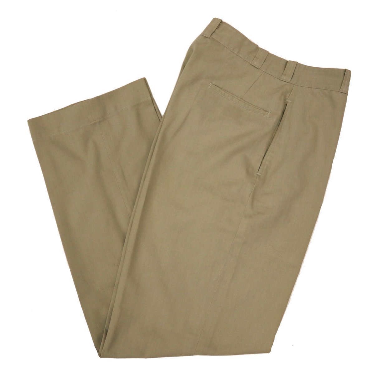 50s〜60s USAF チノ TROPICAL TROUSERS US ARMY 60s 70s USAF Vintage Chino pants W31 beige Military