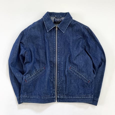 90's～ WEST WIN Denim Drizzler Jacket Mサイズ