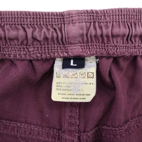 90's OLD STUSSY Beach Short Pants Lサイズ