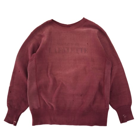 "boro" 70's CHAMPION RW SWEAT ステンシル