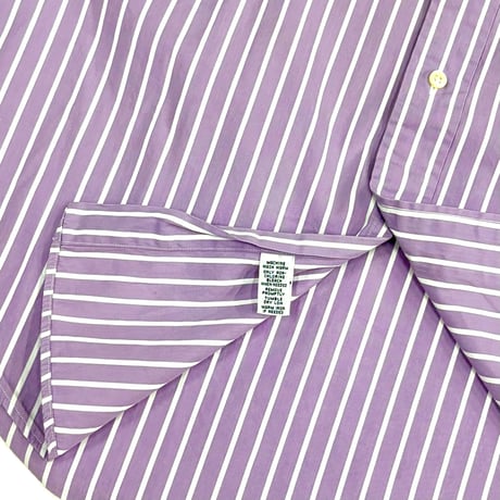 90's Ralph Lauren Stripe BD Shirt 15 (fits L)