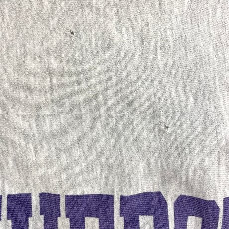 80's CHAMPION RW SWEAT PARKA "AMHERST" "両面" "染み込み" XLサイズ USA製