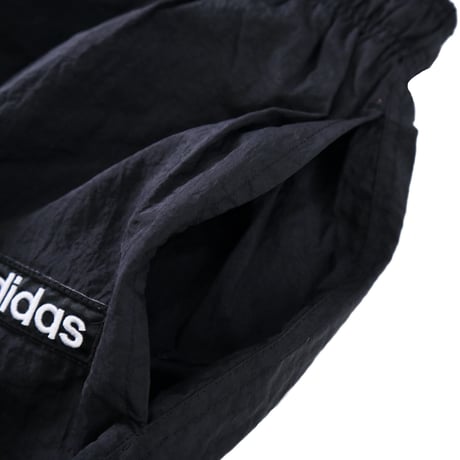 90's～ Adidas ナイロン パンツ Black XLサイズ