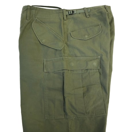 60's US ARMY M-65 "アルミジップ" Field Pants Small Long
