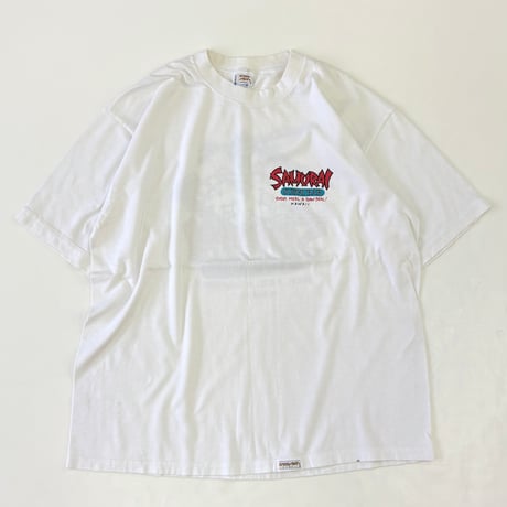 80's～ crazy shirts "Sushi Bar Samurai" "Water Print" Tシャツ Lサイズ USA製