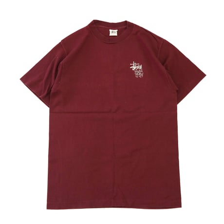 90's OLD STUSSY 白タグ "stusnics" Tシャツ Lサイズ USA製