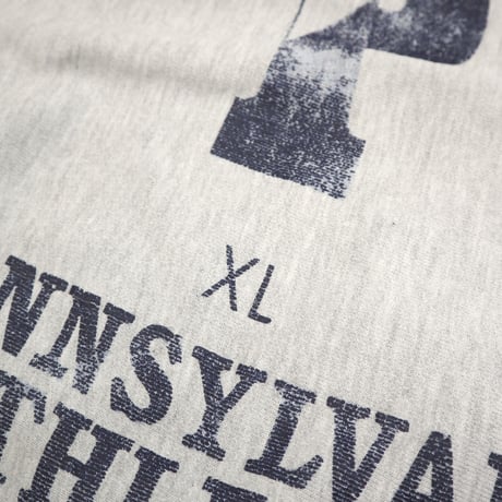 80's CHAMPION RW SWEAT "PENNSYLVANIA" 4段 プリント Grey XLサイズ USA製