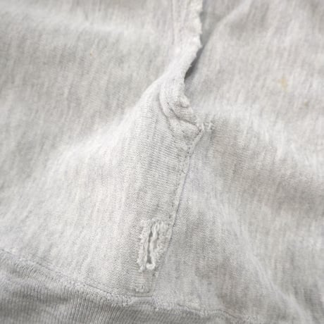 80's CHAMPION RW SWEAT PARKA "NORTHEASTERN～" 染み込み プリント XLサイズ USA製
