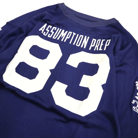 60's CHAMPION "Products Tag" "4面" Football Tee 42 USA製