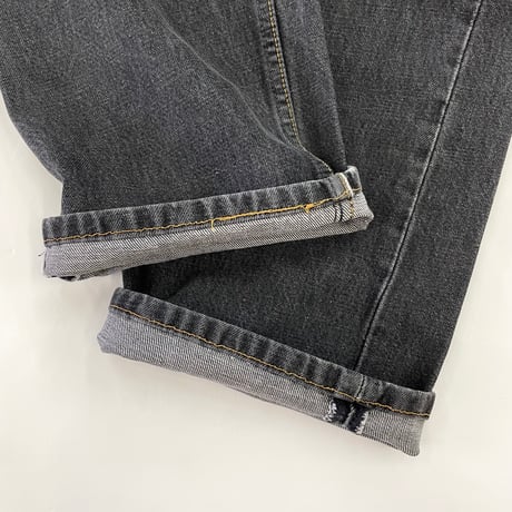 00's Levi's 501 "先染め" Black Denim Pants W36 USA製