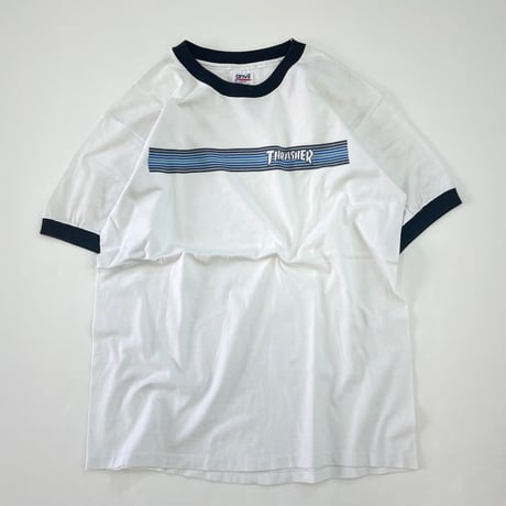 90's anvil "Thrasher" リンガー Tシャツ Lサイズ USA製