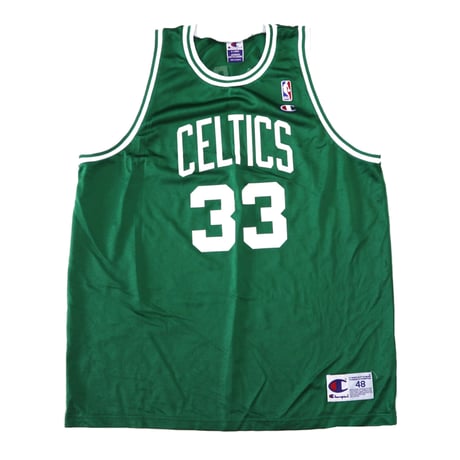 NOS 80's～90's CHAMPION "Larry Bird 33" メッシュ タンクトップ 48サイズ