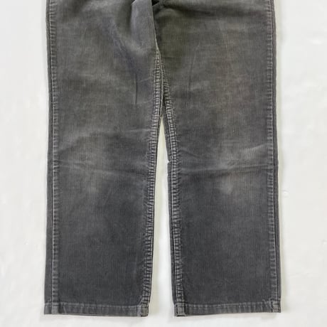 90's Levi's 519 "1557 Charcoal" Corduroy Pants W31 USA製