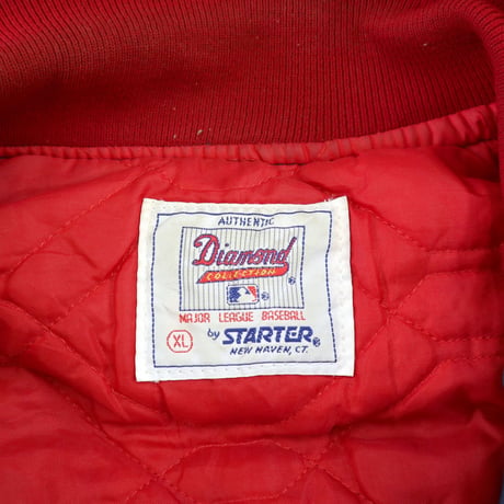 ～90's STARTER "RED SOX" サテン スタジアム ジャケット XLサイズ USA製