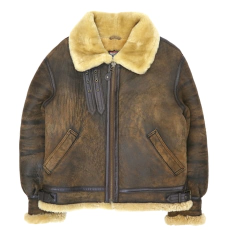 Mouton Leather "B3 Type" Sherpa Jacket Mサイズ