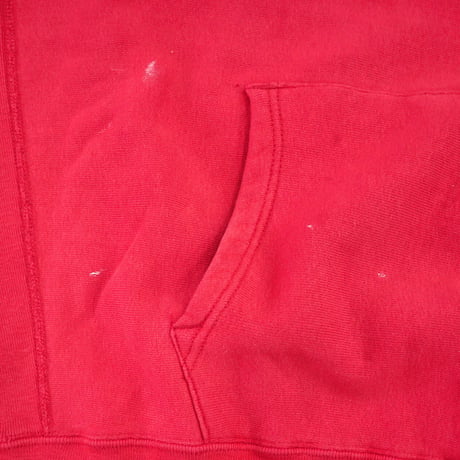 80's CHAMPION RW SWEAT PARKA 単色仕様 "STANFORD CREW" 両面 プリント Lサイズ USA製