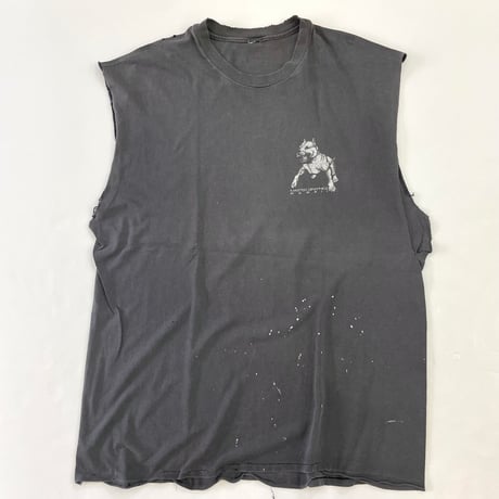"Black Fade" "Cut Off" 80's～ Master Graphics Hawaii 両面 プリント Tシャツ