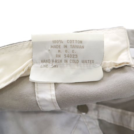 80's OLD Banana Republic "One Tone" 6-Panel Cap