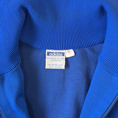"Big Size" 70's Adidas "No Trefoil" Track Jersey Top YUGOSLAWIA製