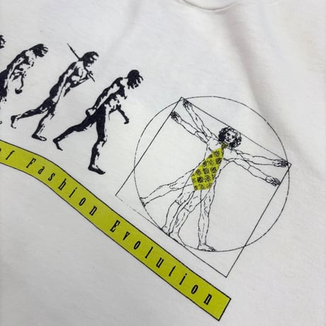 ～90's Hanes "ウィトルウィウス" "Daniel Craig" "両面" Tシャツ XLサイズ