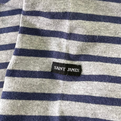 Saint James "Ouessant" Border Shirt Lサイズ FRANCE製