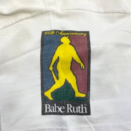 90's Hanes "Babe Ruth" 100th Anniversary Tシャツ Lサイズ USA製