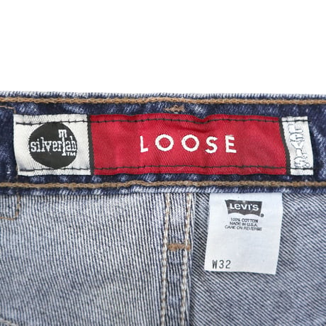 90's Levi's "silver Tab" Denim Short Pants W32 USA製