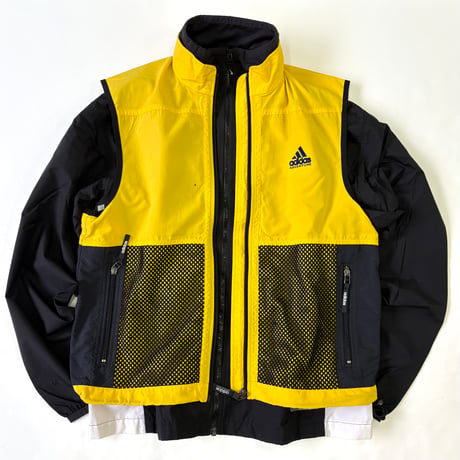 80's～ Adidas "Adventure" Nylon Paddling Vest Mサイズ