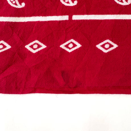 70's～ OSHKOSH "Navy/Red Paisley" All Cotton Bandana (sold separately)