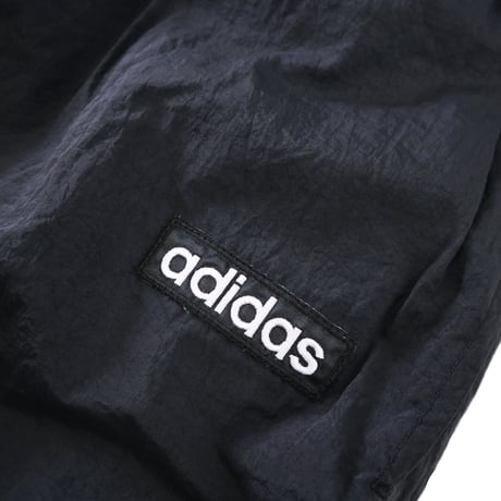 90's～ Adidas ナイロン パンツ Black XLサイズ