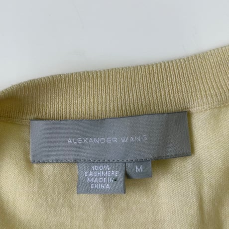 "Women's Size" ALEXANDER WANG Cashmere Knit Vest