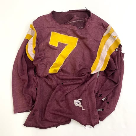 "boro" 60's CHAMPION "Products Tag" "両面" Football Tee 40 USA製