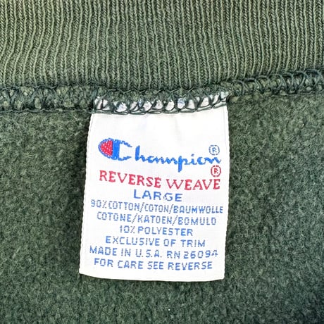 "Good Fade" 90's CHAMPION RW SWEAT "C.W. POST" Lサイズ USA製