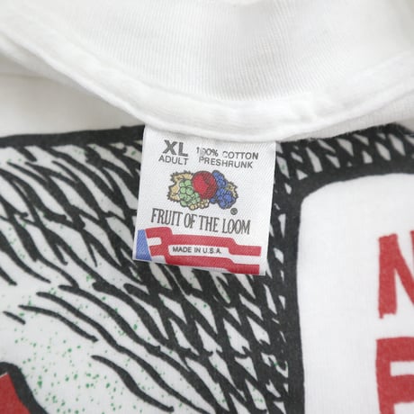 90's Fruit of the loom "ELVES!" パロディ Tシャツ XLサイズ USA製