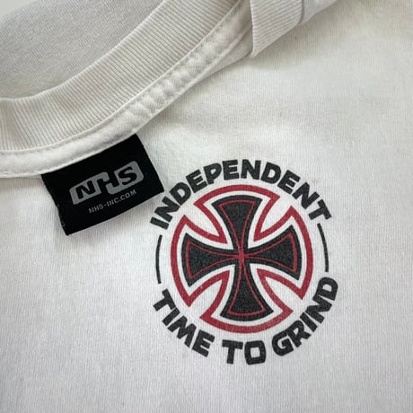 ～00's NHS Independent 両面 プリント Tシャツ