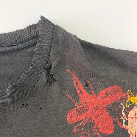 "boro" 80's Fruit of the loom "insect" "両面" Tシャツ Lサイズ USA製